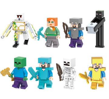 Minecraft Brick Minifigure Custom Set Series 5